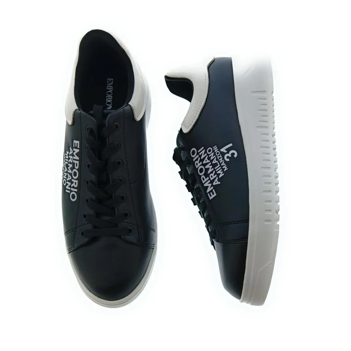 Emporio Armani shoes - X4X308XM485C026 - X4X308XM485C026 - Black (UPC: 411002153043) 3