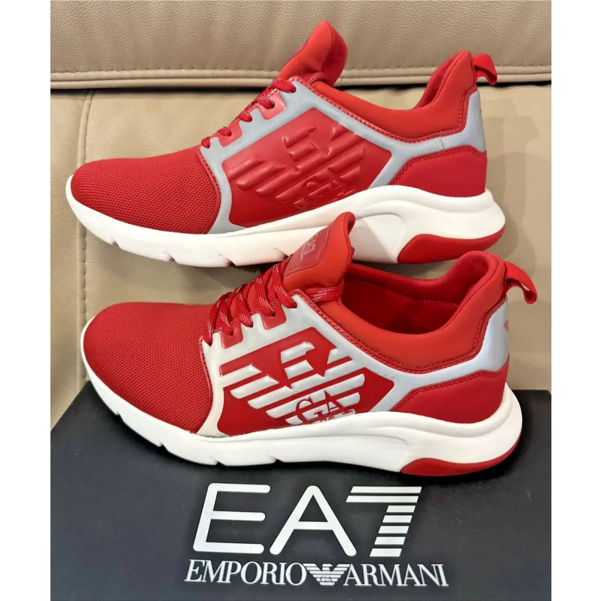 Emporio Armani shoes - X8X057XCC55 - X8X057XCC55 - Red 0