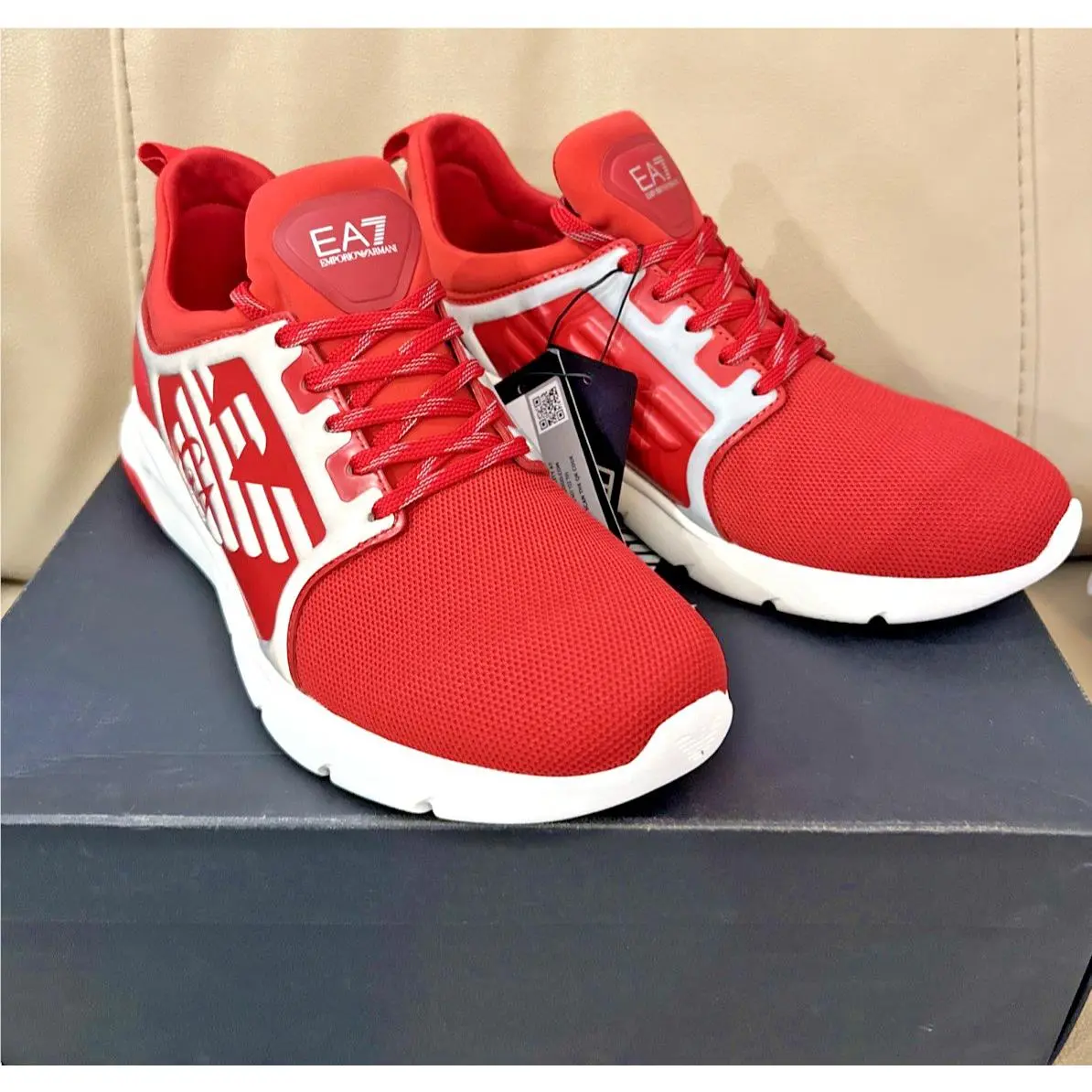 Emporio Armani shoes - X8X057XCC55 - X8X057XCC55 - Red 1