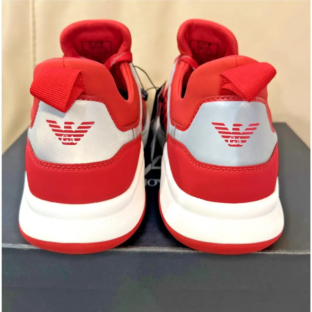 Emporio Armani shoes - X8X057XCC55 - X8X057XCC55 - Red 3