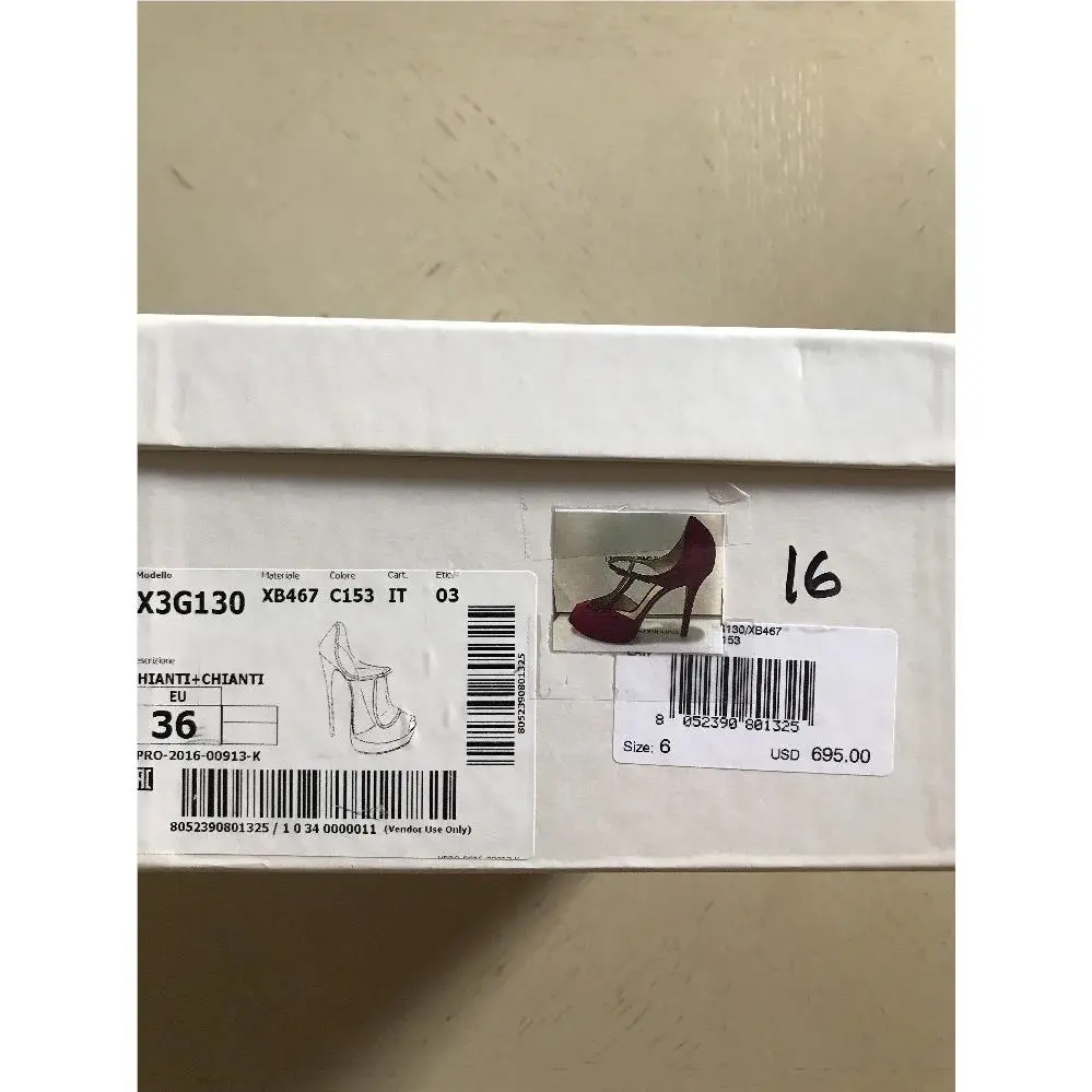 Emporio Armani shoes - Burgundy 10