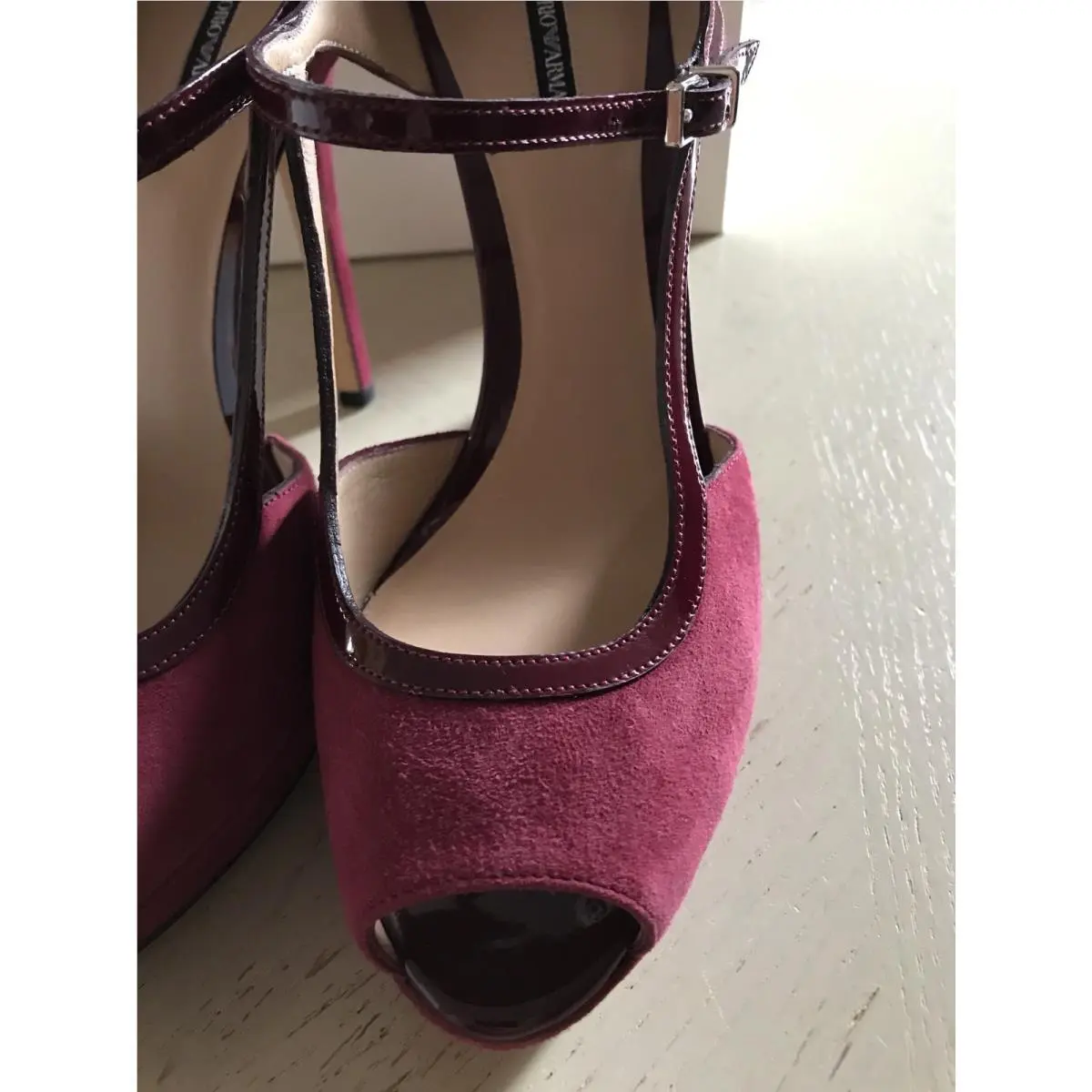 Emporio Armani shoes - Burgundy 6