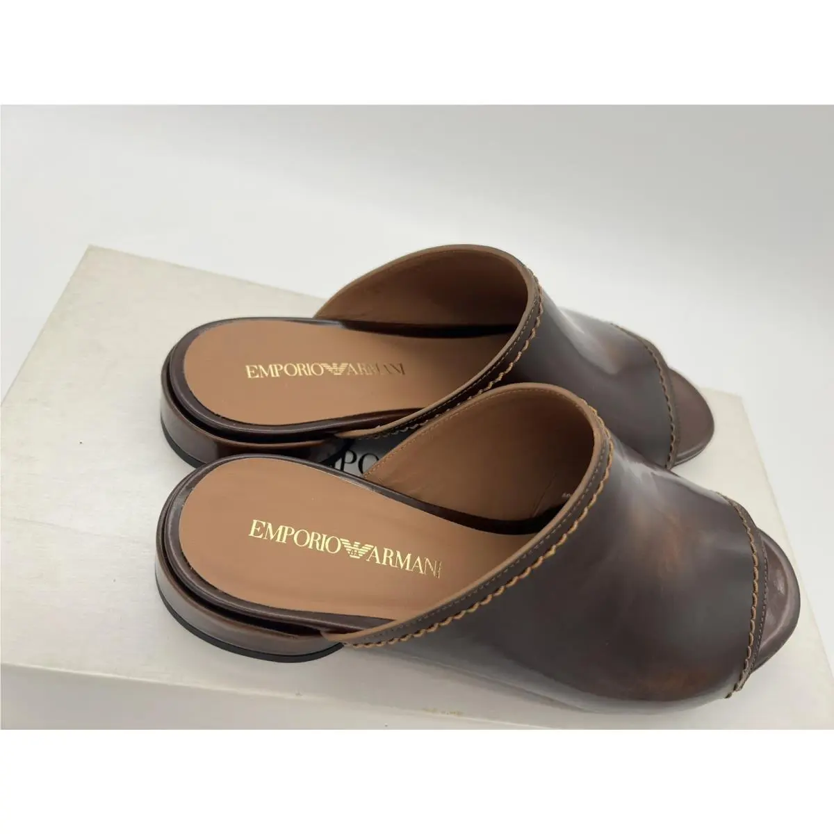 Emporio Armani shoes - Brown 2