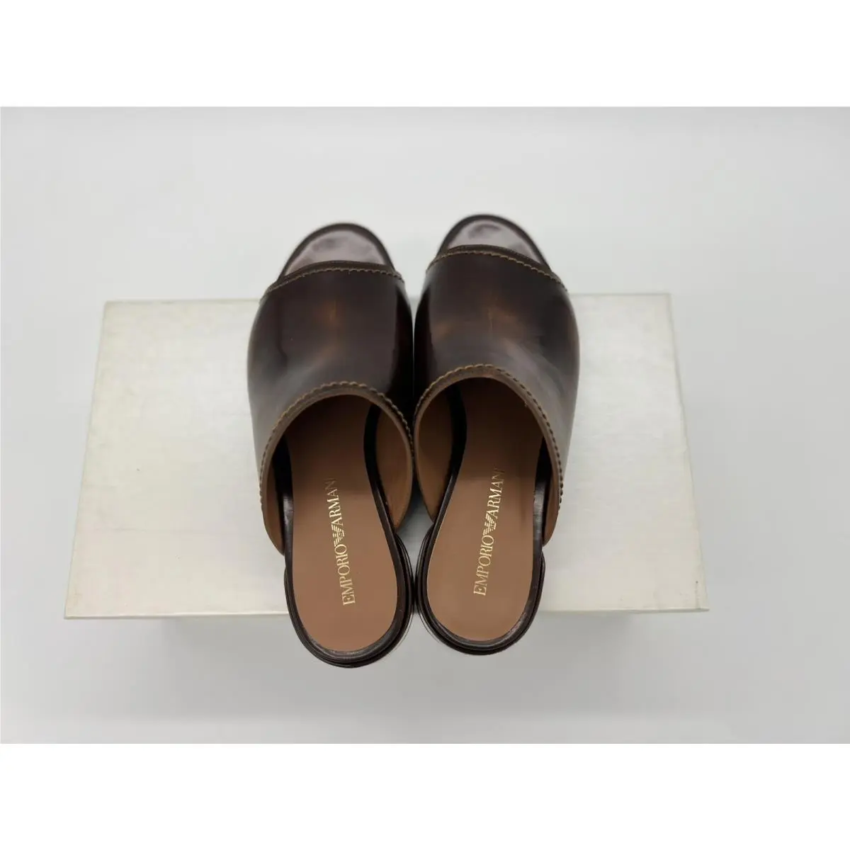 Emporio Armani shoes - Brown 4