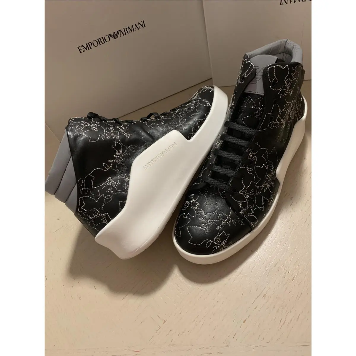 Emporio Armani shoes - Emporio Armani X4Z063 - Black 4