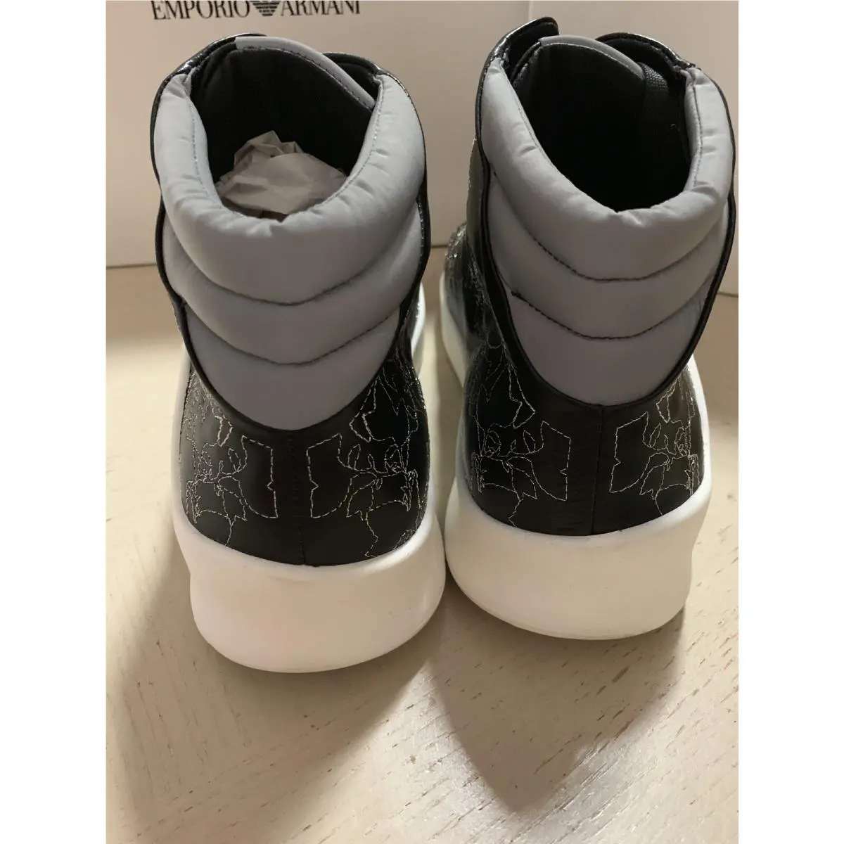 Emporio Armani shoes - Emporio Armani X4Z063 - Black 6