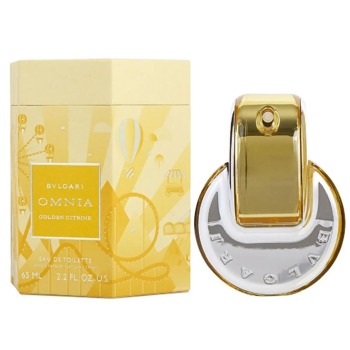 Omnia Golden Citrine Bvlgari 2.2 oz / 65 ml Edt Women Perfume Spray