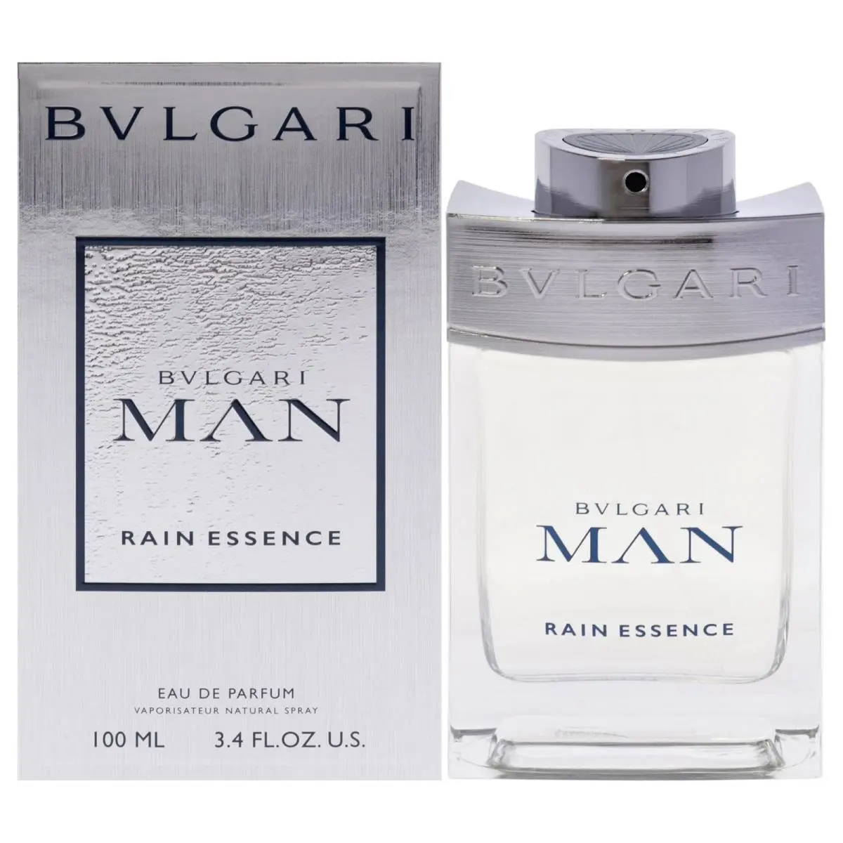 Man Rain Essence Eau De Parfum 3.4 oz 100 ml For Men by Bvlgari
