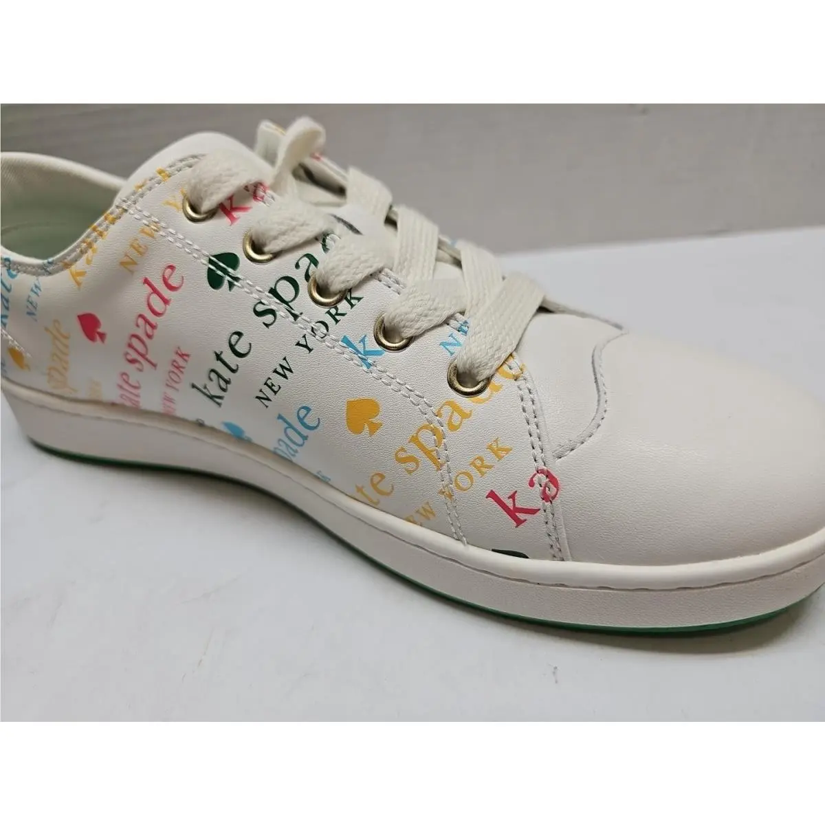Kate Spade shoes - Kate Spade Nixie - Nixie - Sneakers - White/Green 4