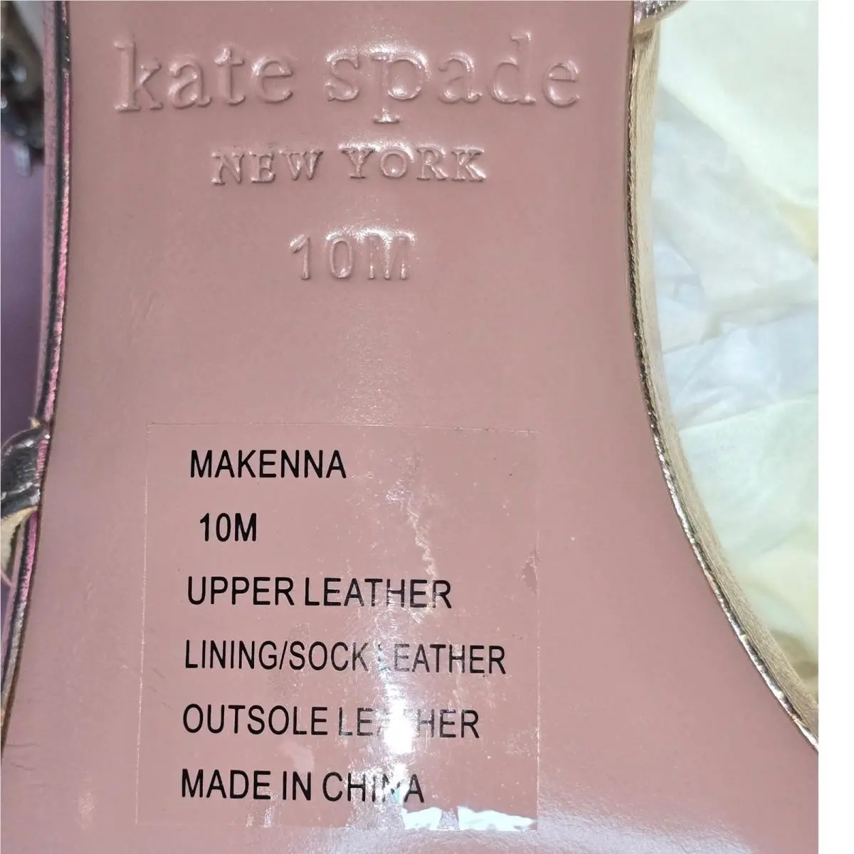 Kate Spade shoes - MAKENNA - MAKENNA - Gold 5