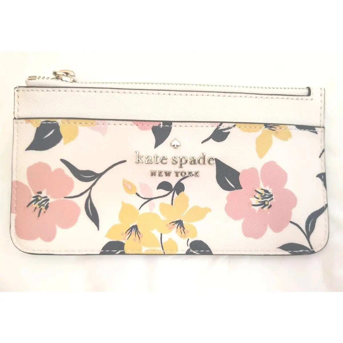 Kate Spade Lily Blooms Pri Large Slim Card Holder K7227