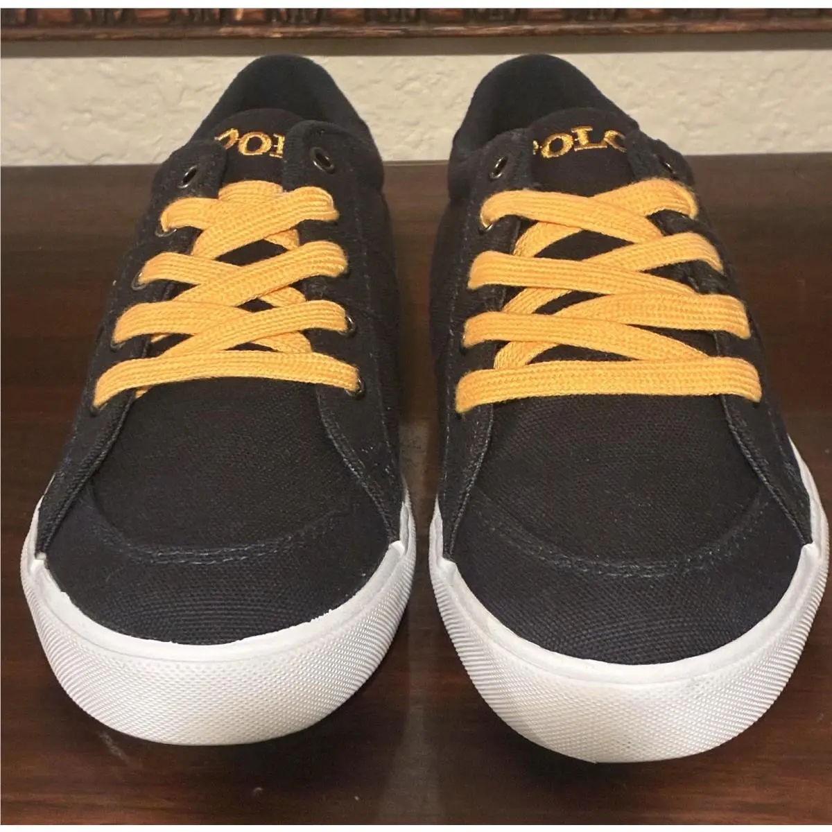Ralph Lauren shoes - Polo Ralph Lauren Humberto Navy-Yellow - Navy & Yellow 0