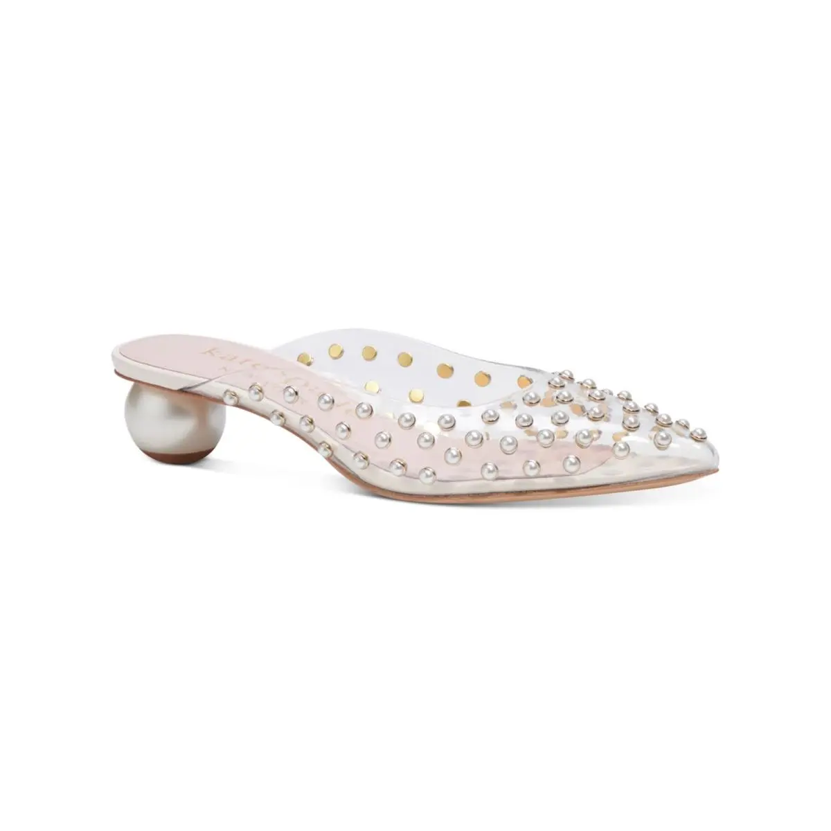 New York Womens Clear Honor Pointed Toe Slip On Flats Shoes 5.5 B by Kate Spade