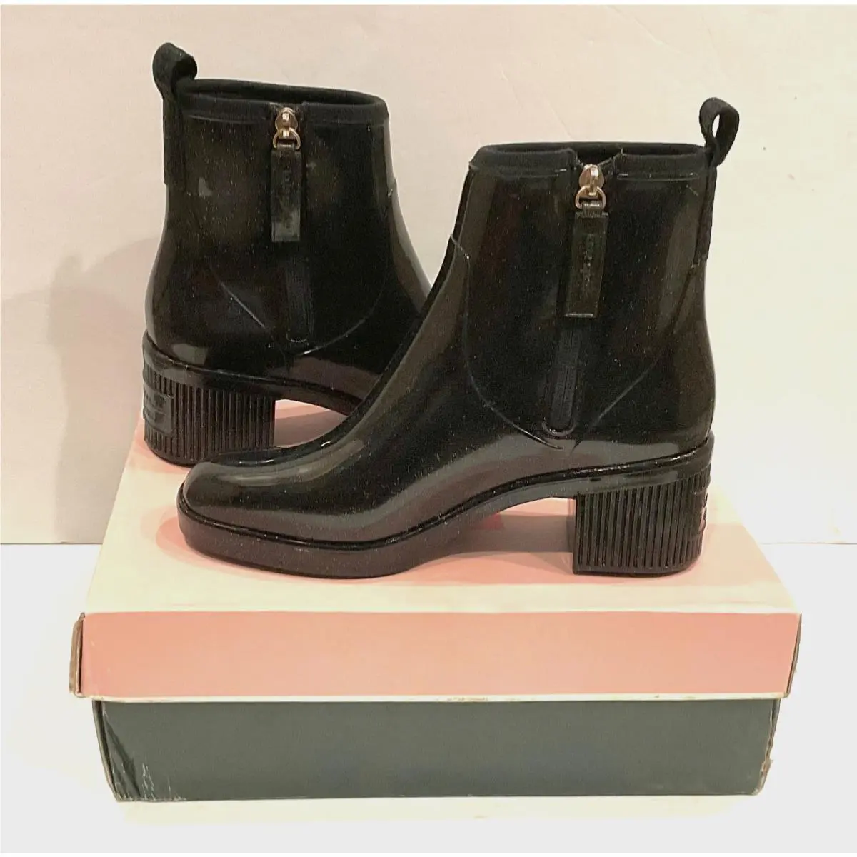 Kate Spade shoes - Kate Spade Puddle Rain boot - Black, Manufacturer: Dark Maple 0