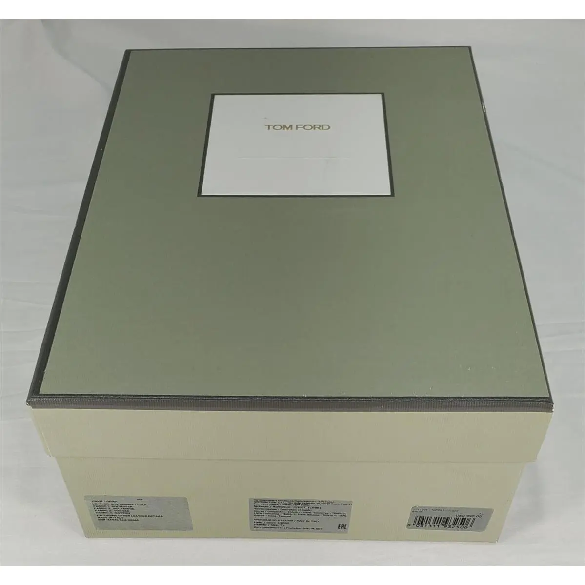 Tom Ford shoes - Tom Ford J1100T-TOF001 - White (UPC: 8051311932506) 7