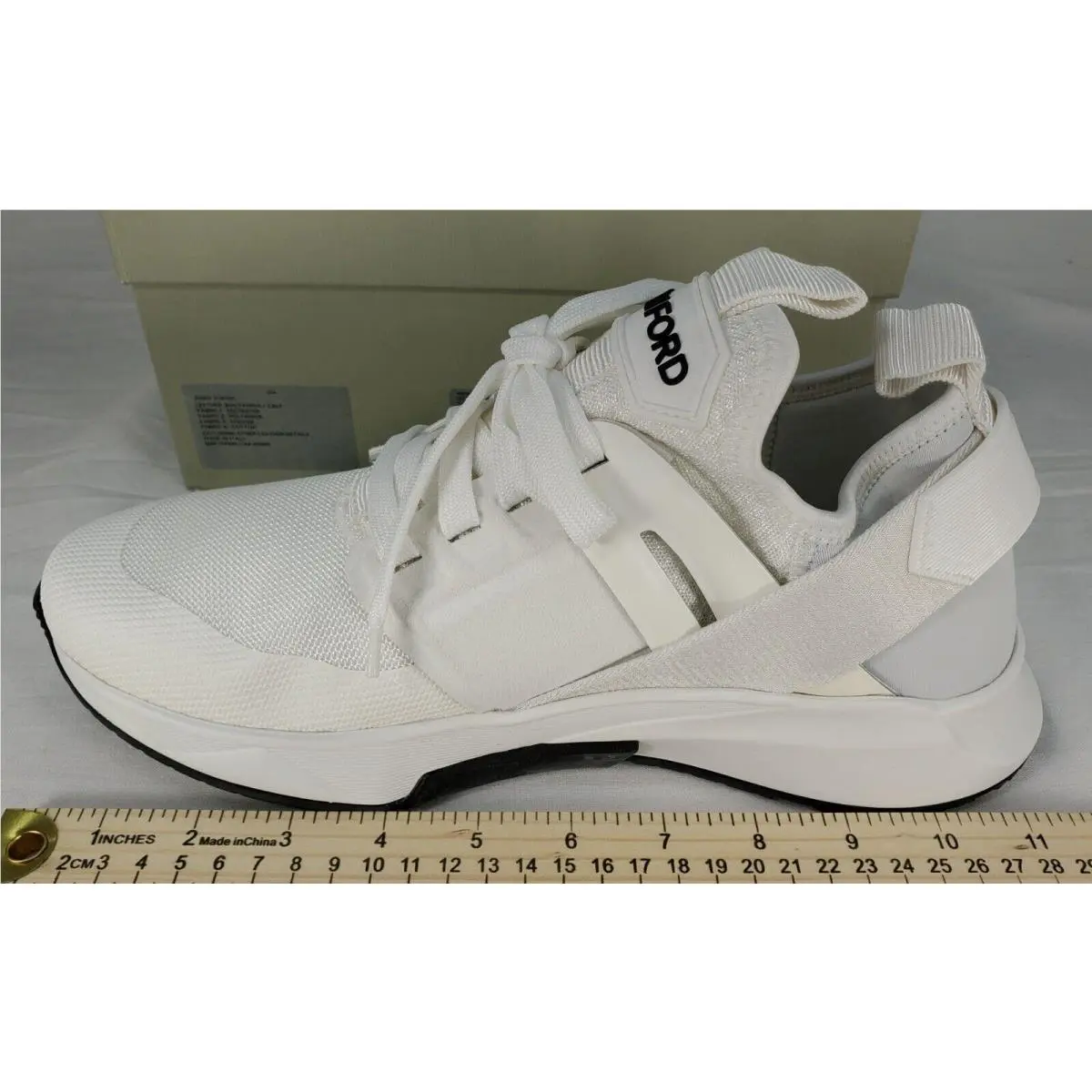 Tom Ford shoes - Tom Ford J1100T-TOF001 - White (UPC: 8051311932506) 0