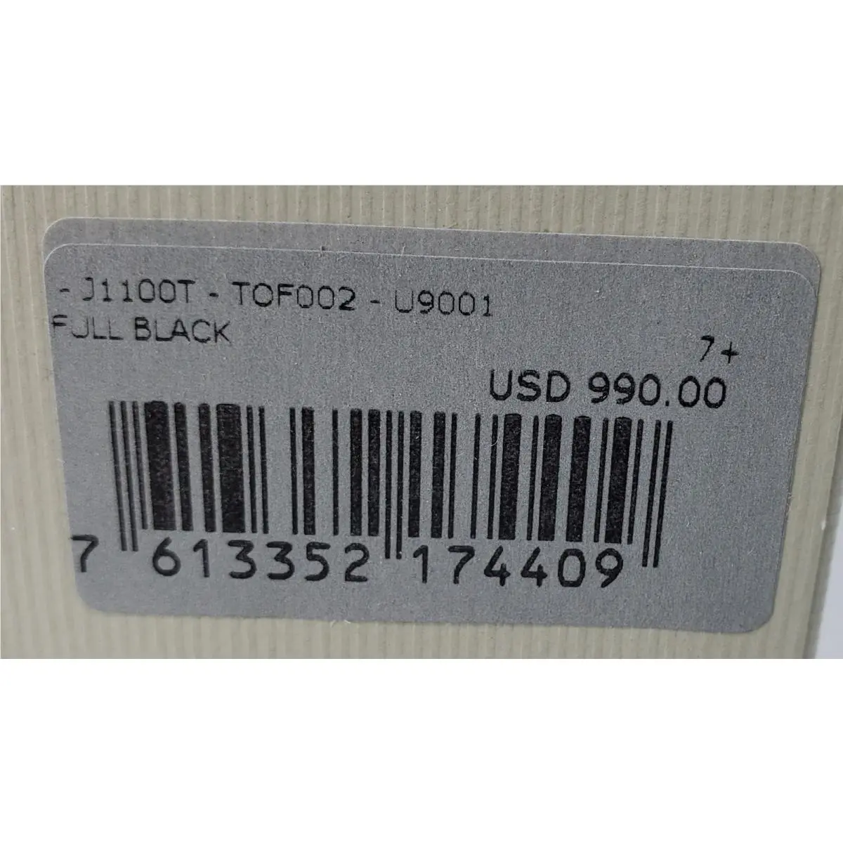 Tom Ford shoes - Tom Ford J1100T-TOF002 - Black (UPC: 7613352174409) 5