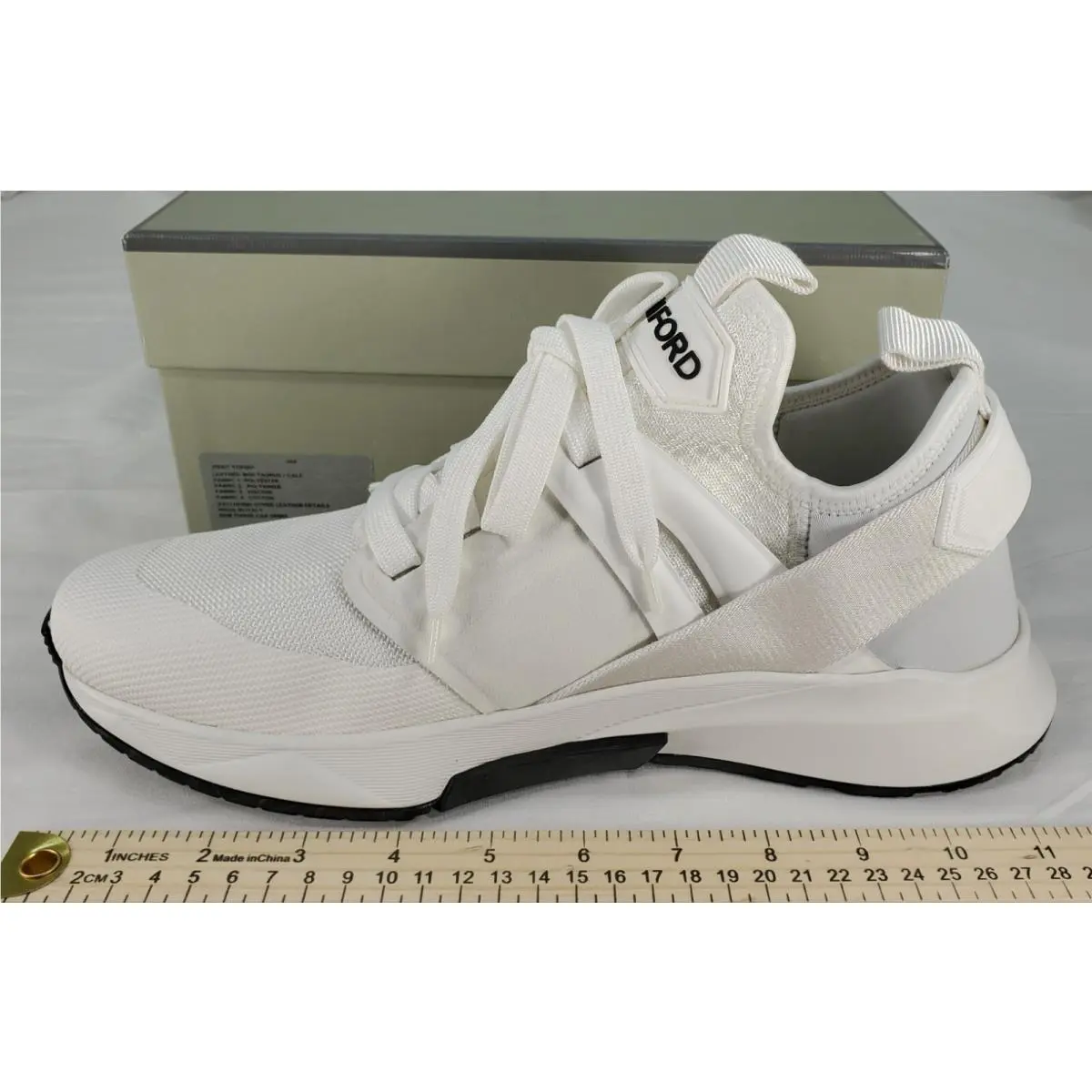 Tom Ford shoes - Tom Ford J1100T-TOF001 - White (UPC: 8051311932612) 1