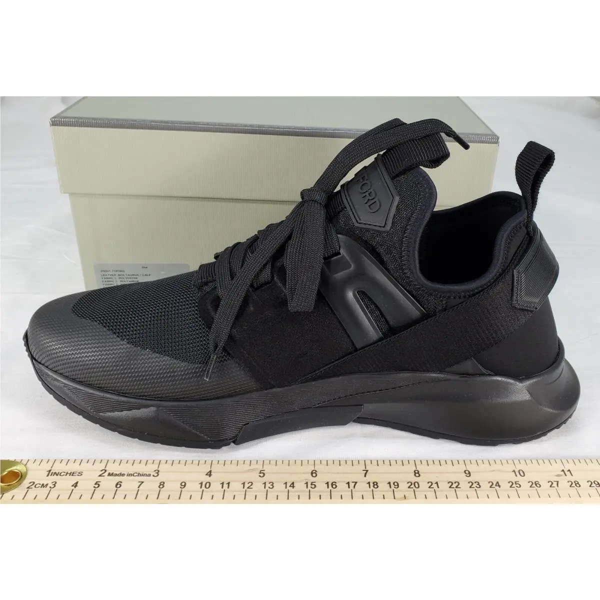 Tom Ford shoes - Tom Ford J1100T-TOF002 - Black (UPC: 7613352174294) 1