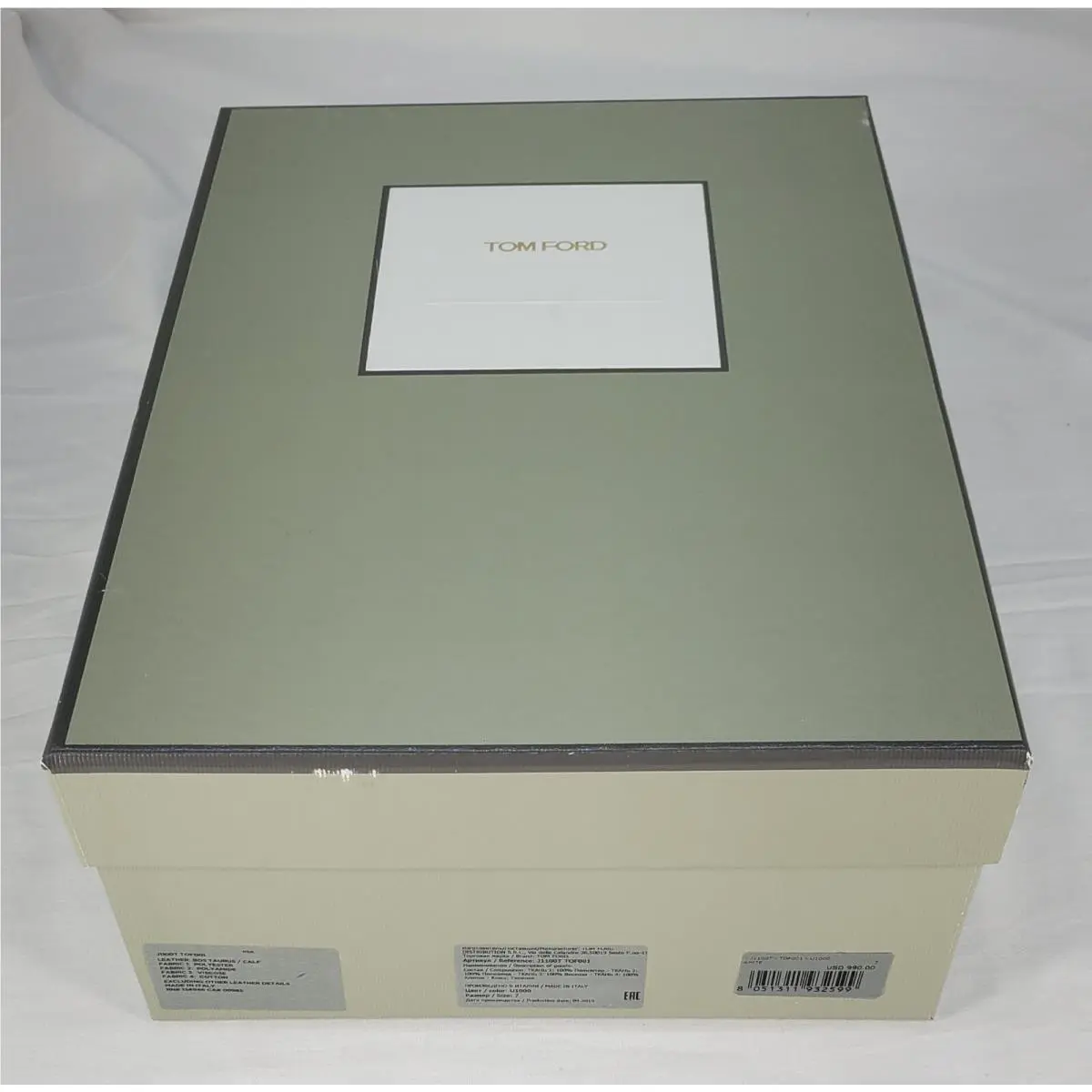 Tom Ford shoes - Tom Ford J1100T-TOF001 - White (UPC: 8051311932599) 4