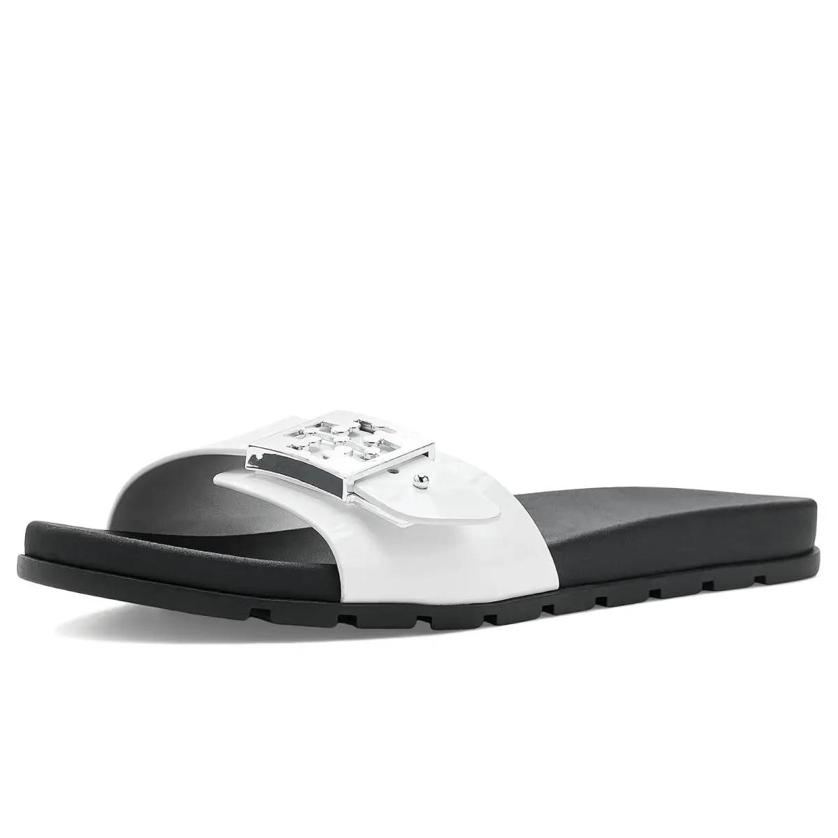 Tory Burch shoes - Bianco/Perfect Black/Silver 6