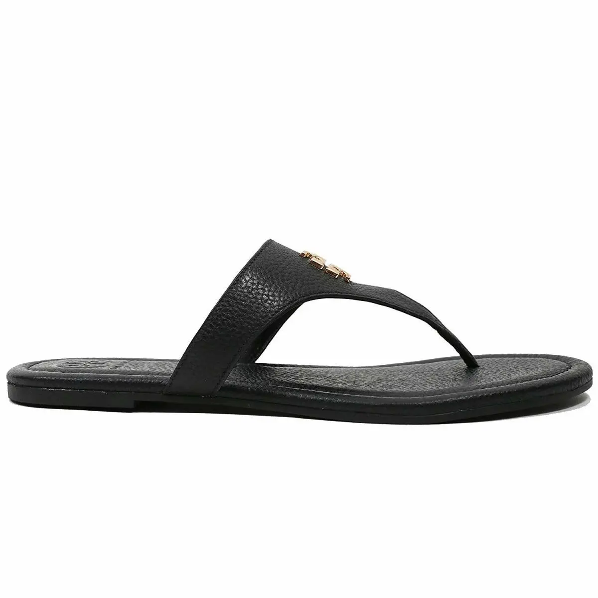 Tory Burch shoes - Thong - Thong - Black / Gold logo 2