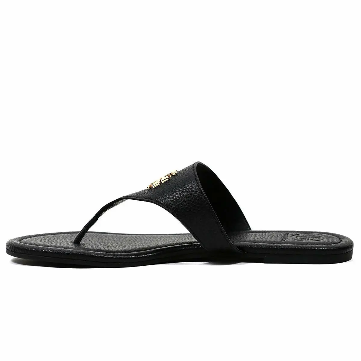 Tory Burch shoes - Thong - Thong - Black / Gold logo 3