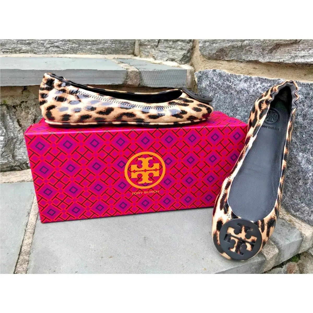 Tory Burch shoes - Minnie Ballet Flats - Minnie Ballet Flats - Leopard 15