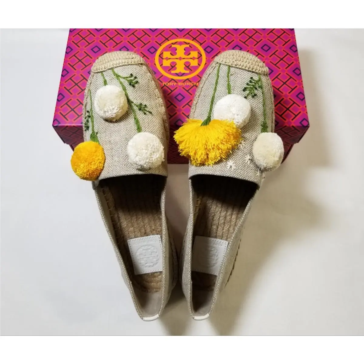 Tory Burch shoes - Tory Burch Lily Platform Espadrille - Natural/ Multi 11