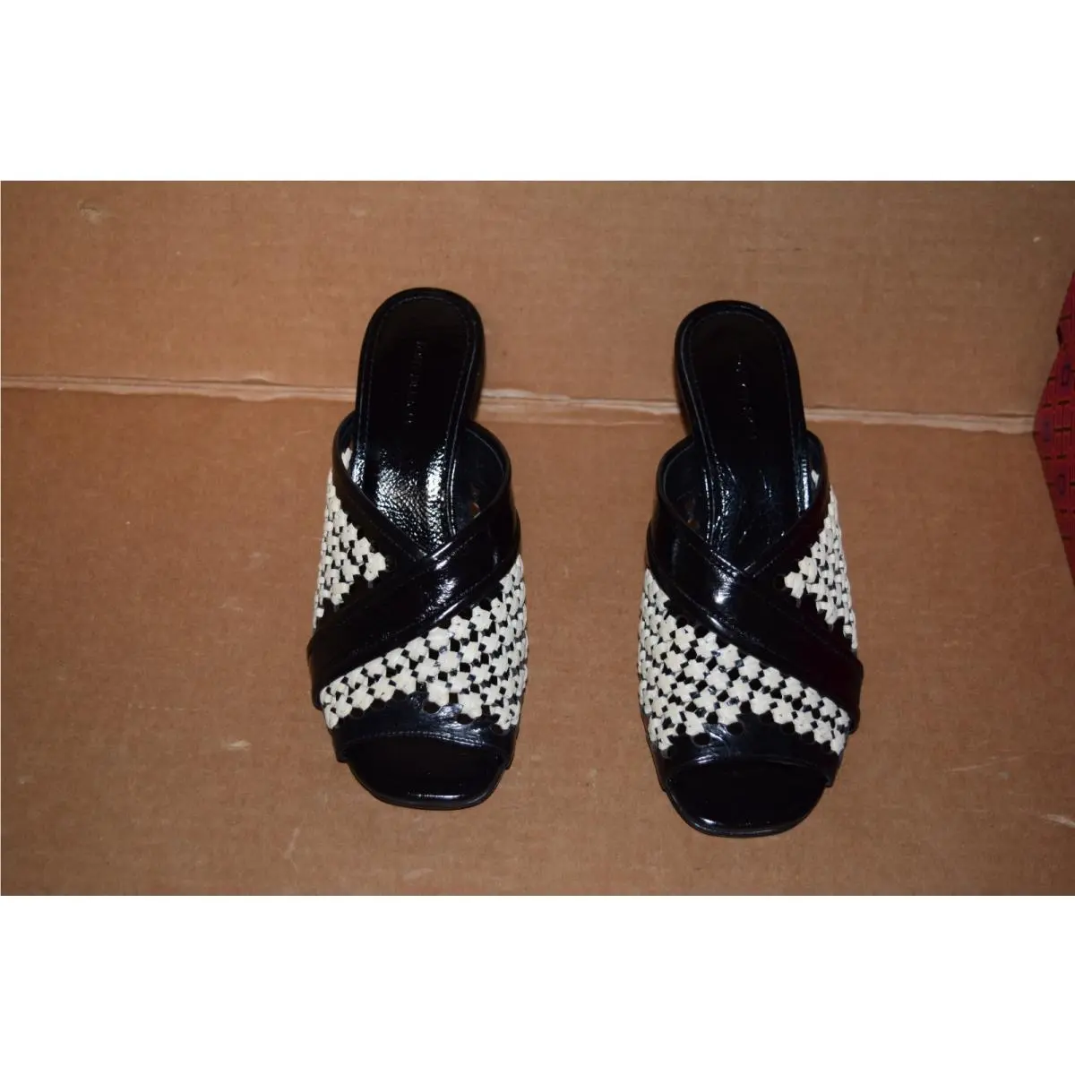 Tory Burch shoes - Woven Raffia Wedge - Woven Raffia Wedge - Black 8