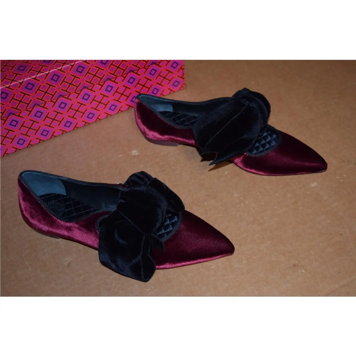 Tory Burch shoes - Velvet bow - Velvet bow - Black 6