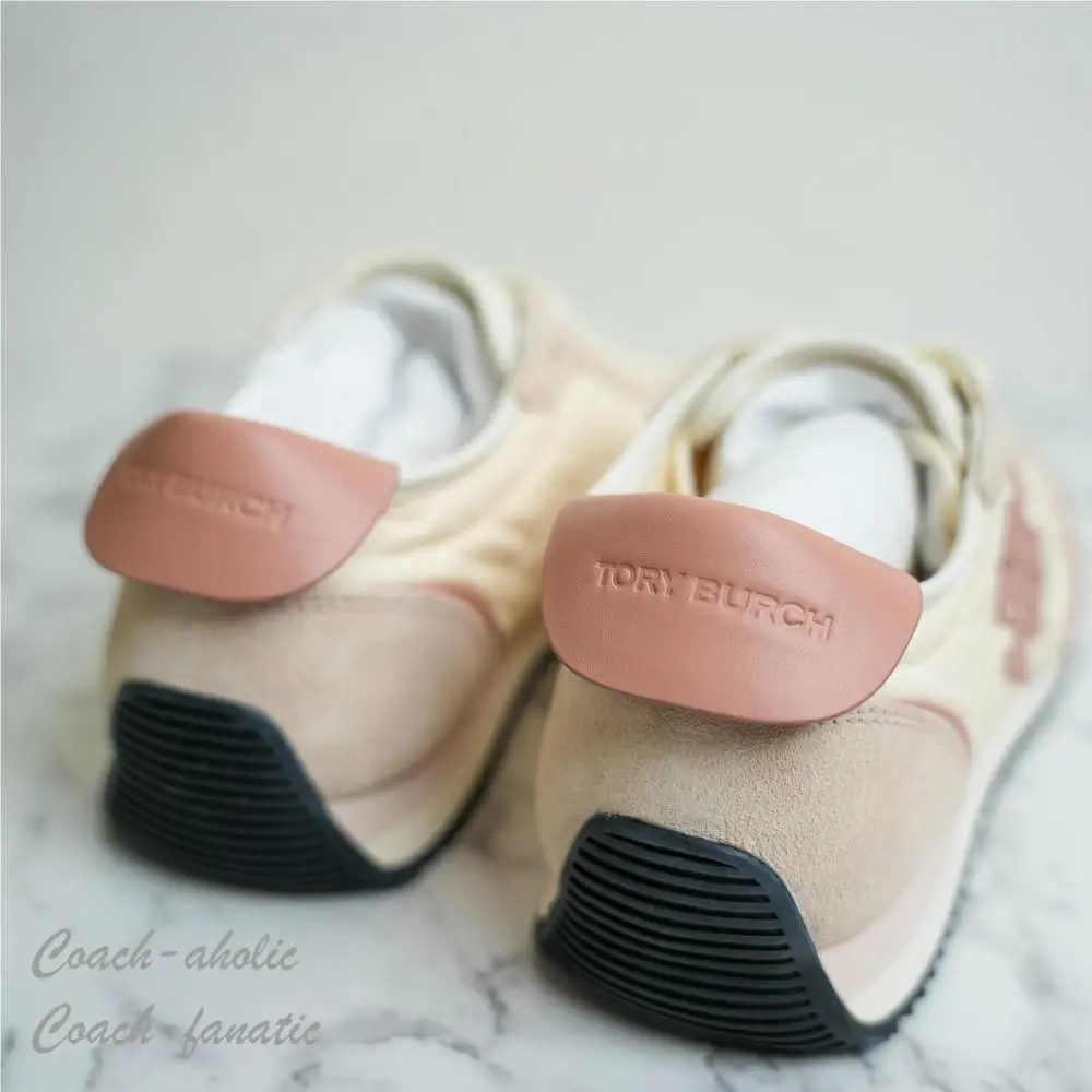 Tory Burch shoes - Tory Burch T-Logo - Ivory/Malva 3
