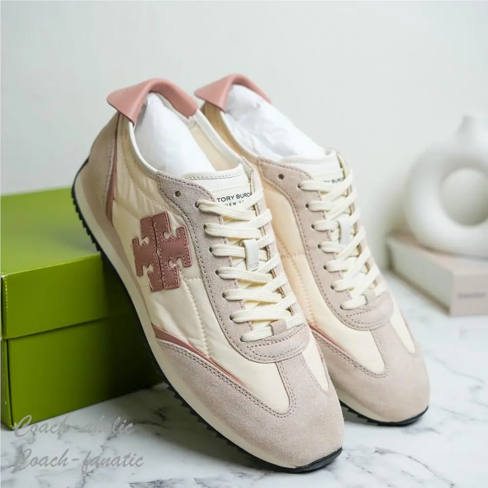 Tory Burch shoes - Tory Burch T-Logo - Ivory/Malva 10