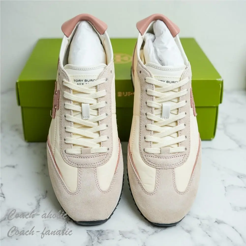 Tory Burch shoes - Tory Burch T-Logo - Ivory/Malva 11