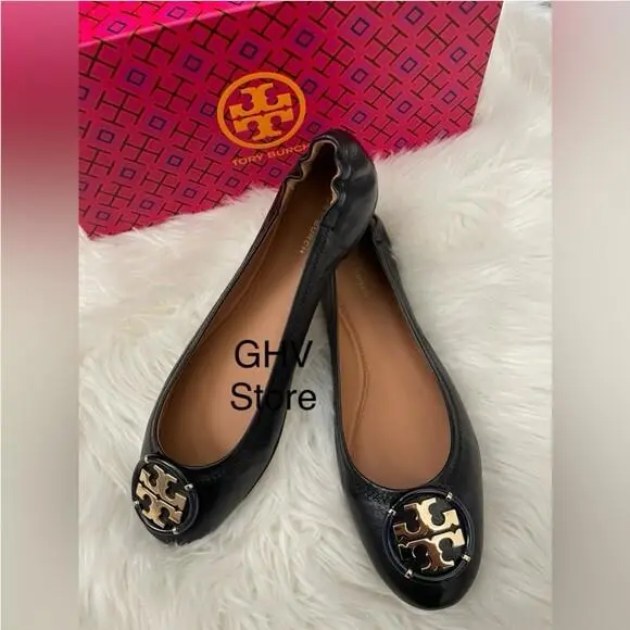 Tory Burch shoes - Tory Burch Logo - Logo - Black 6