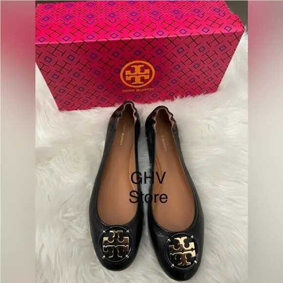 Tory Burch shoes - Tory Burch Logo - Logo - Black 4