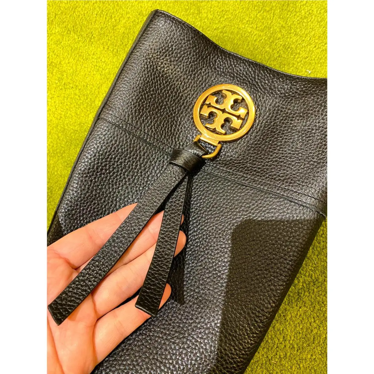 Tory Burch shoes - Thong - Thong - Black / Gold logo 16