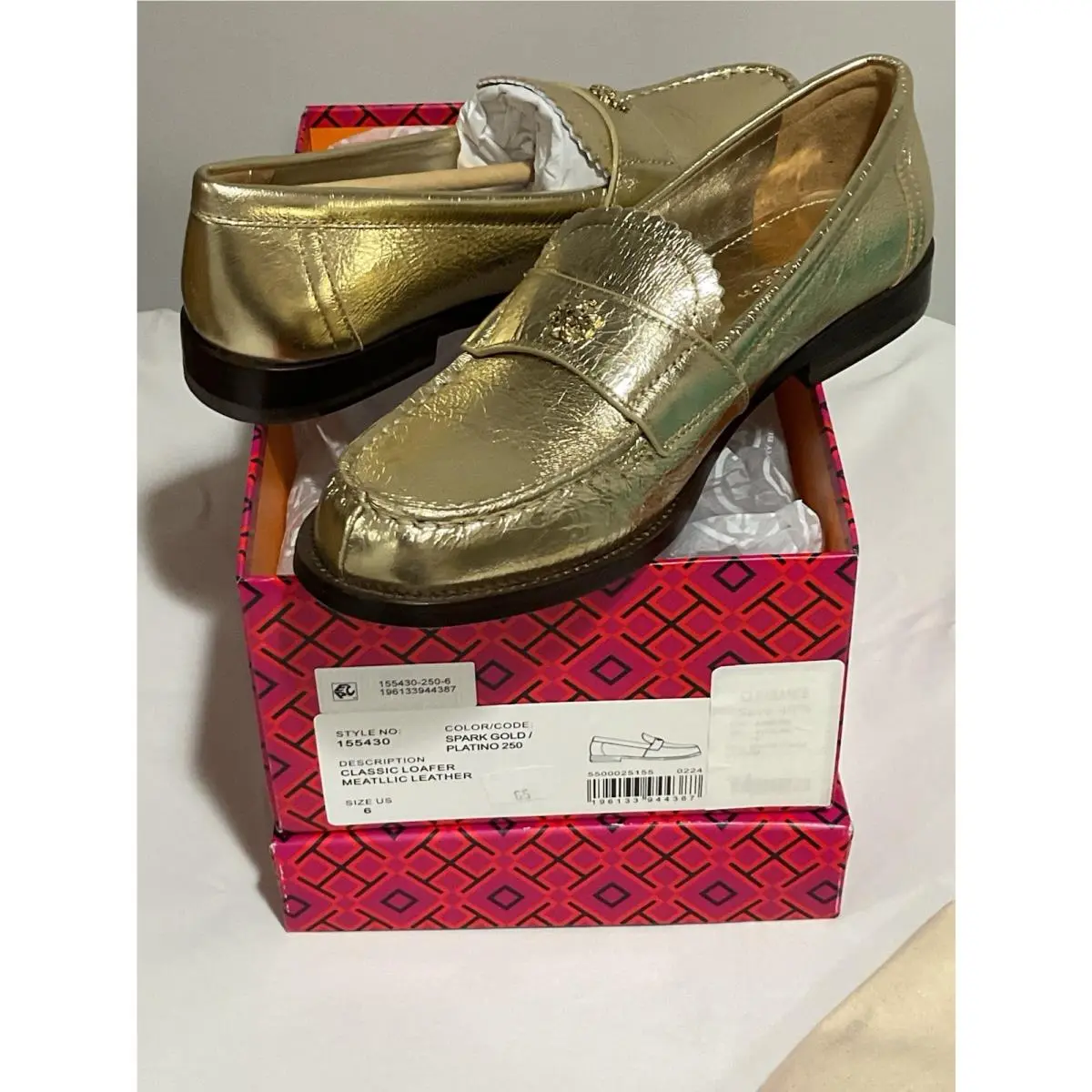 Tory Burch shoes - Tory Burch Classic Loafer - Classic Loafer - Gold 5