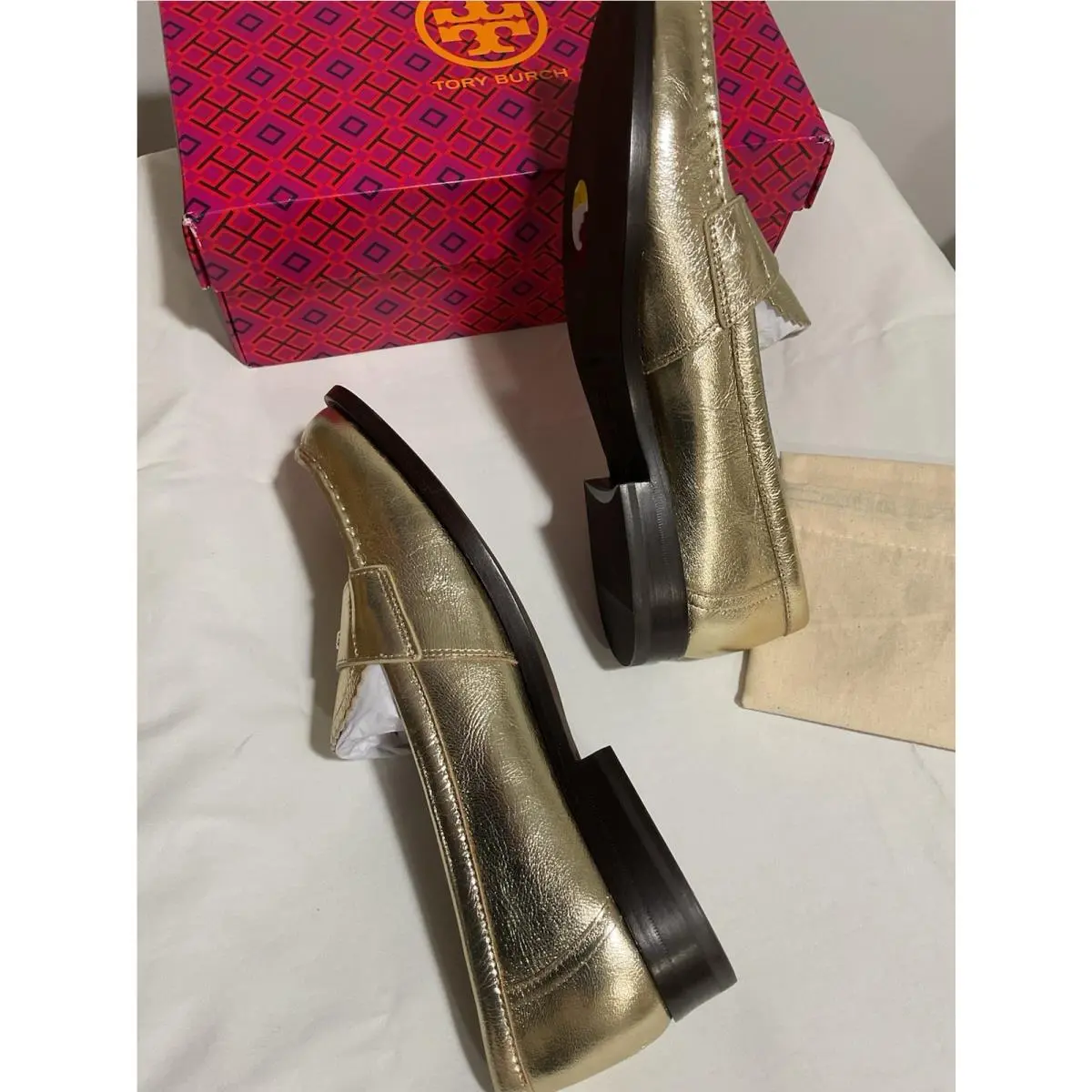 Tory Burch shoes - Tory Burch Classic Loafer - Classic Loafer - Gold 9