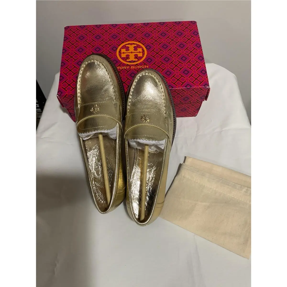 Tory Burch shoes - Tory Burch Classic Loafer - Classic Loafer - Gold 7