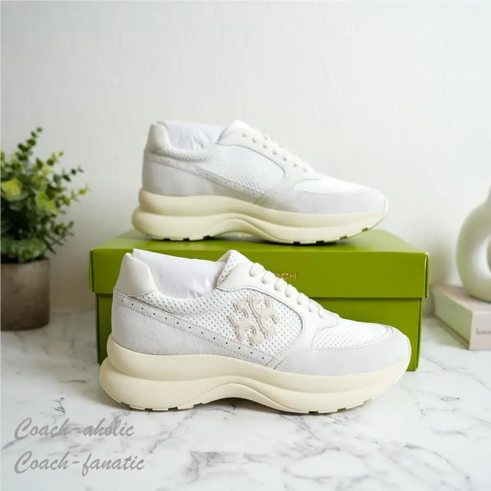 Tory Burch shoes - Tory Burch Kick Trainer - Kick Trainer - White/Bianco/New Ivory 0