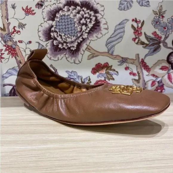 Tory Burch shoes - Tory Burch Logo - Logo - Brown 8