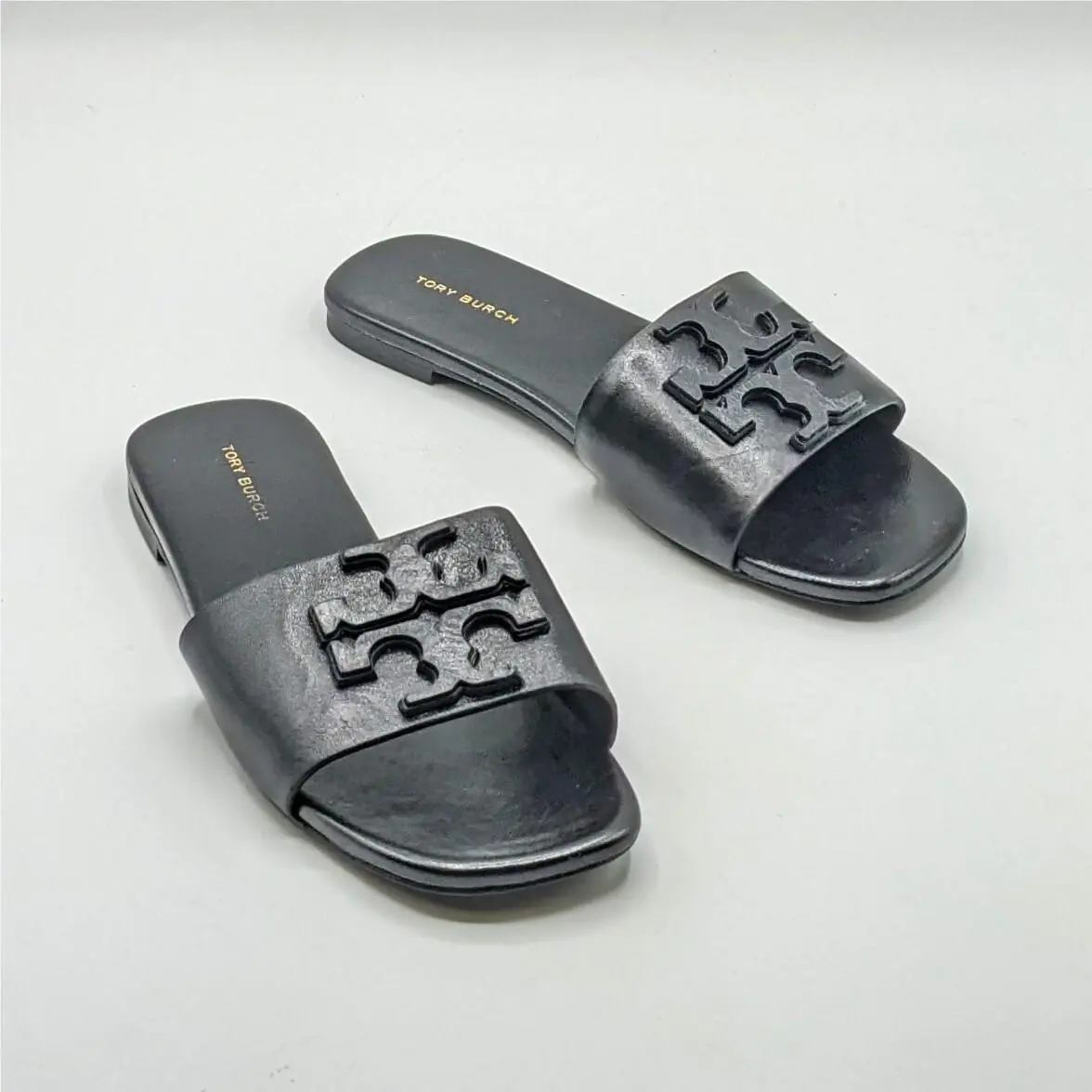 Tory Burch shoes - Tory Burch INES Single-Band Slide - 149466 - Black 3