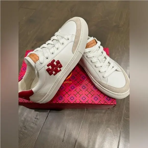 Tory Burch shoes - Tory Burch Color-Block - White/Red 1