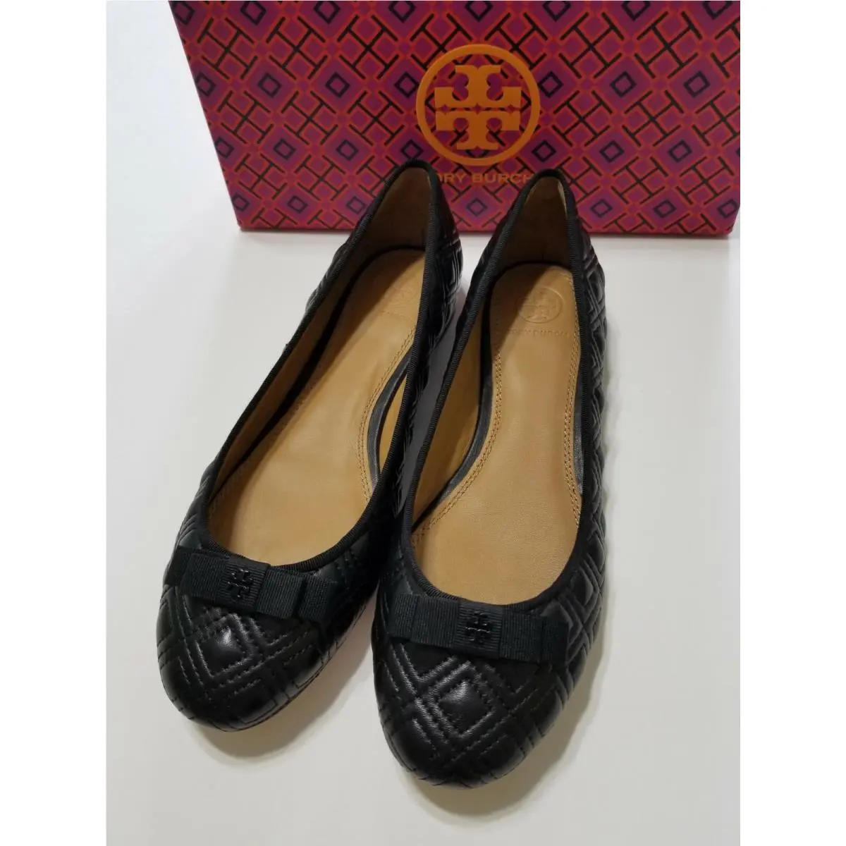 Tory Burch shoes - Marion Quilted Ballet Flat - Marion Quilted Ballet Flat - Perfect Black 0