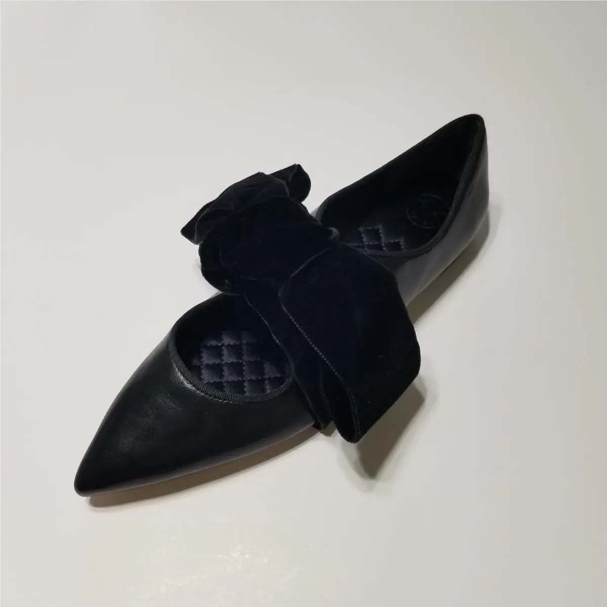 Tory Burch shoes - Tory Burch Clara Flat - Clara Flat - 52467 - Perfect Black 10