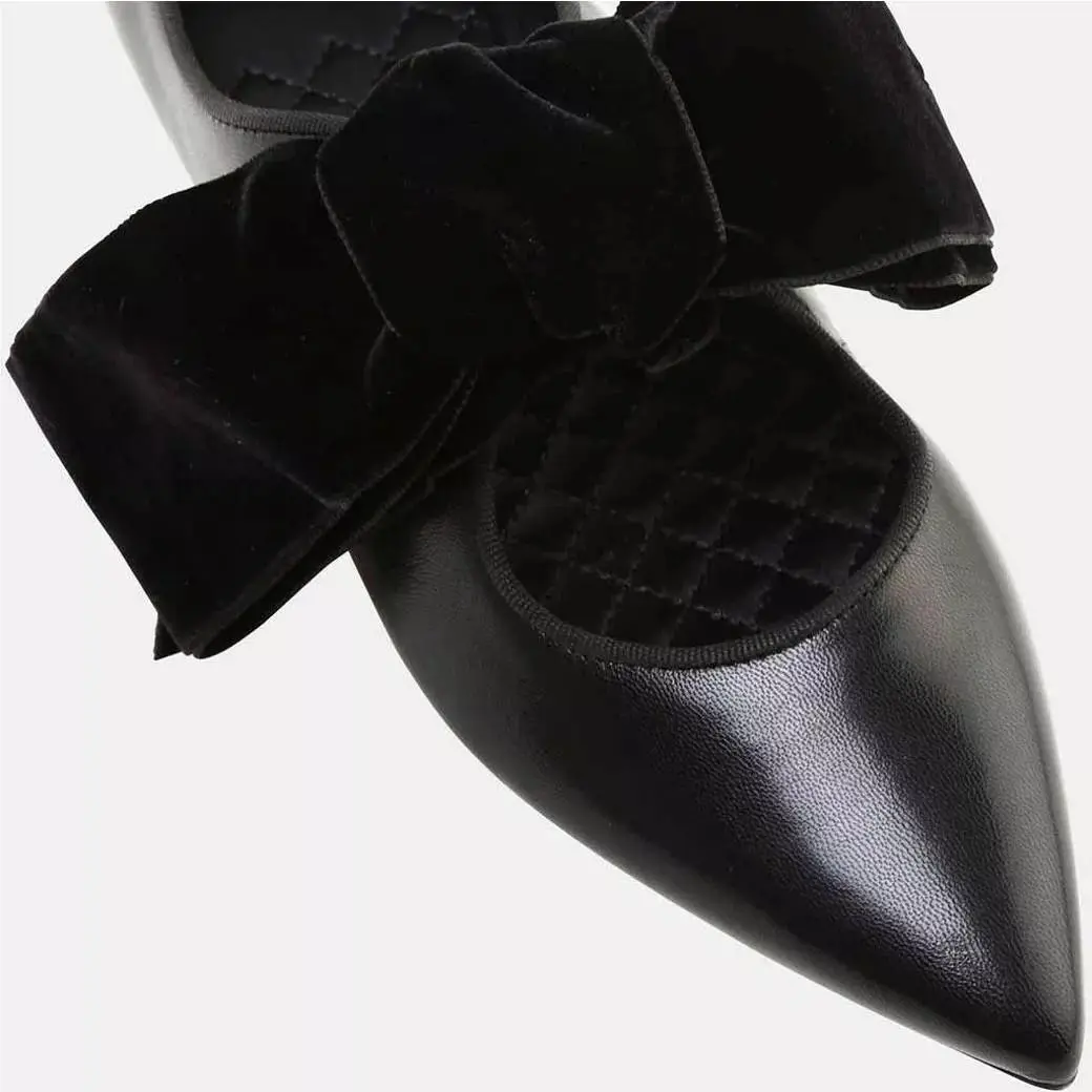 Tory Burch shoes - Tory Burch Clara Flat - Clara Flat - 52467 - Perfect Black 22