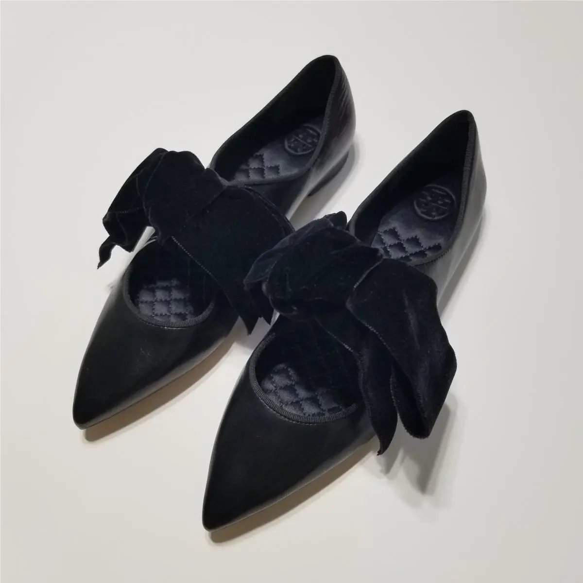 Tory Burch shoes - Tory Burch Clara Flat - Clara Flat - 52467 - Perfect Black 26