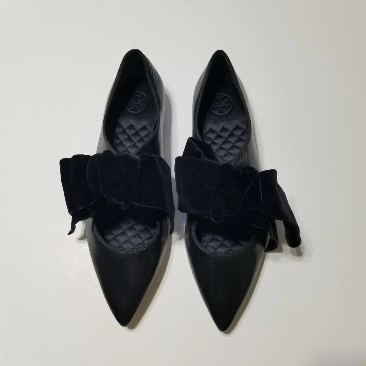 Tory Burch shoes - Tory Burch Clara Flat - Clara Flat - 52467 - Perfect Black 27