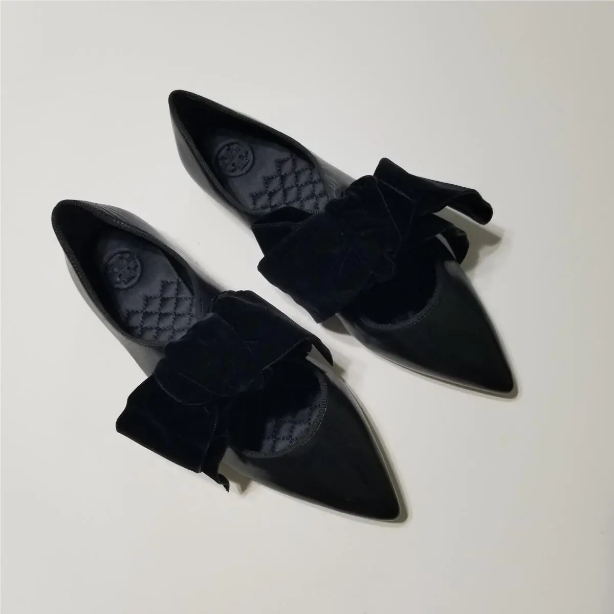 Tory Burch shoes - Tory Burch Clara Flat - Clara Flat - 52467 - Perfect Black 28
